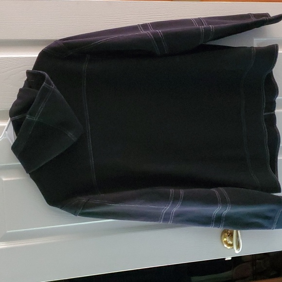 INC International Concepts Black Full Zip Jacket Large - Picture 5 of 5